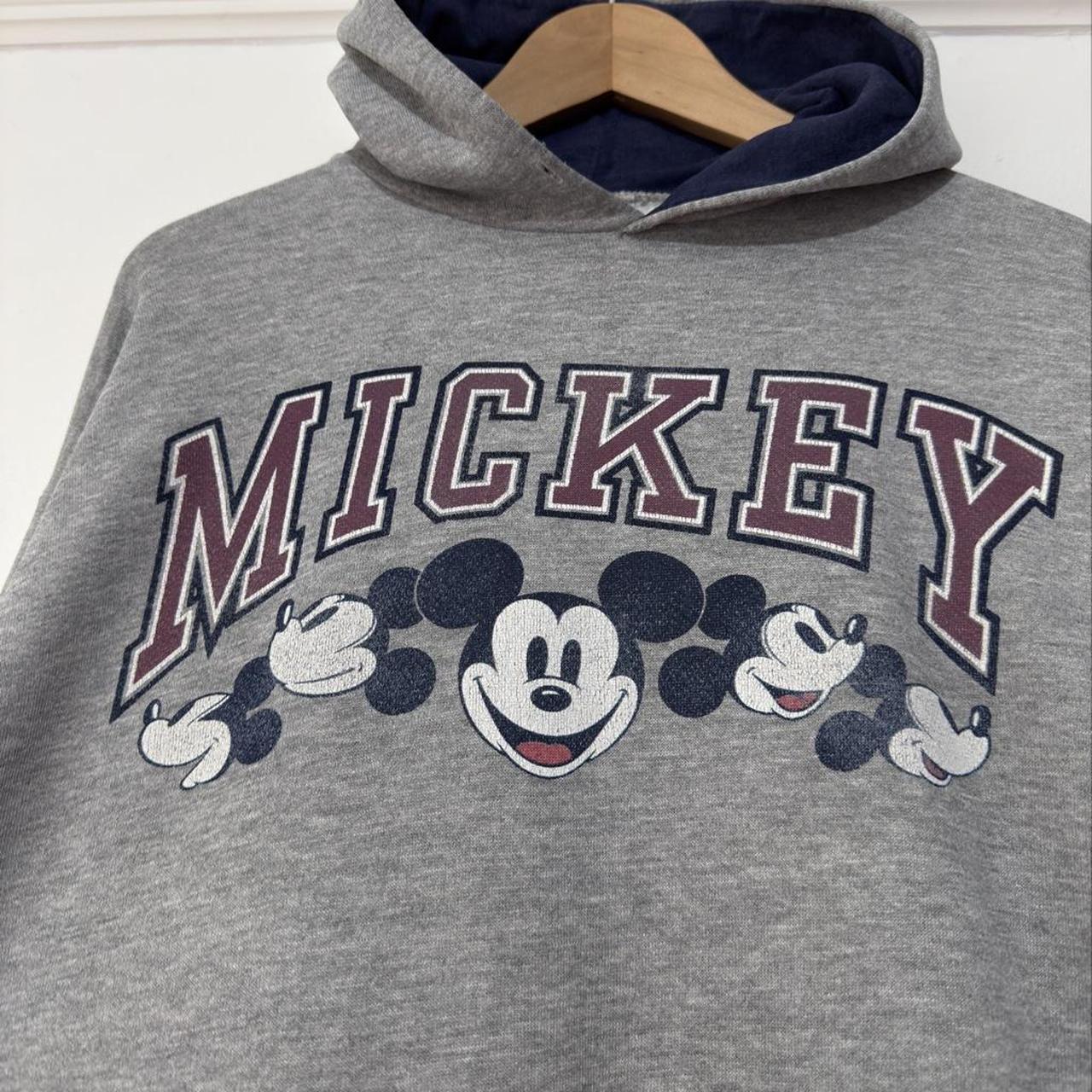 Vintage Mickey Spell Out 90s Hoodie (L)