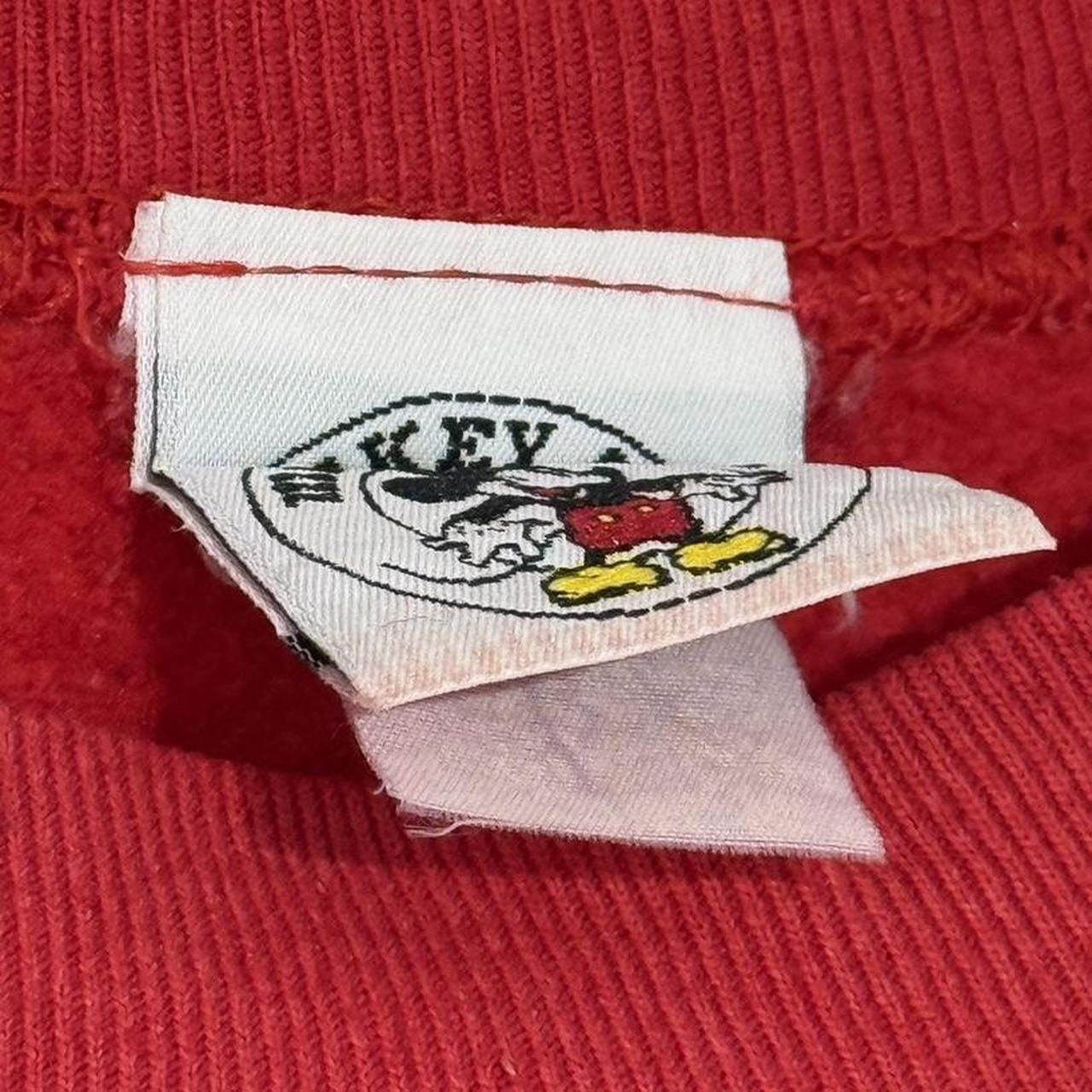 Vintage Mickey Mouse USA Distressed 90s Sweatshirt (L)