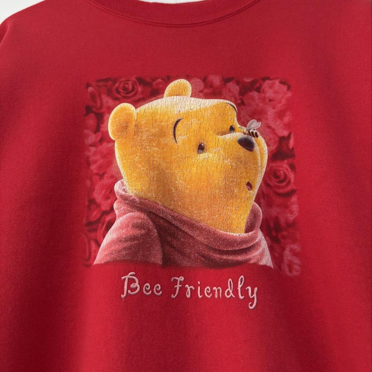 Vintage Pooh Bee Friendly 00s Sweatshirt (L/XL)