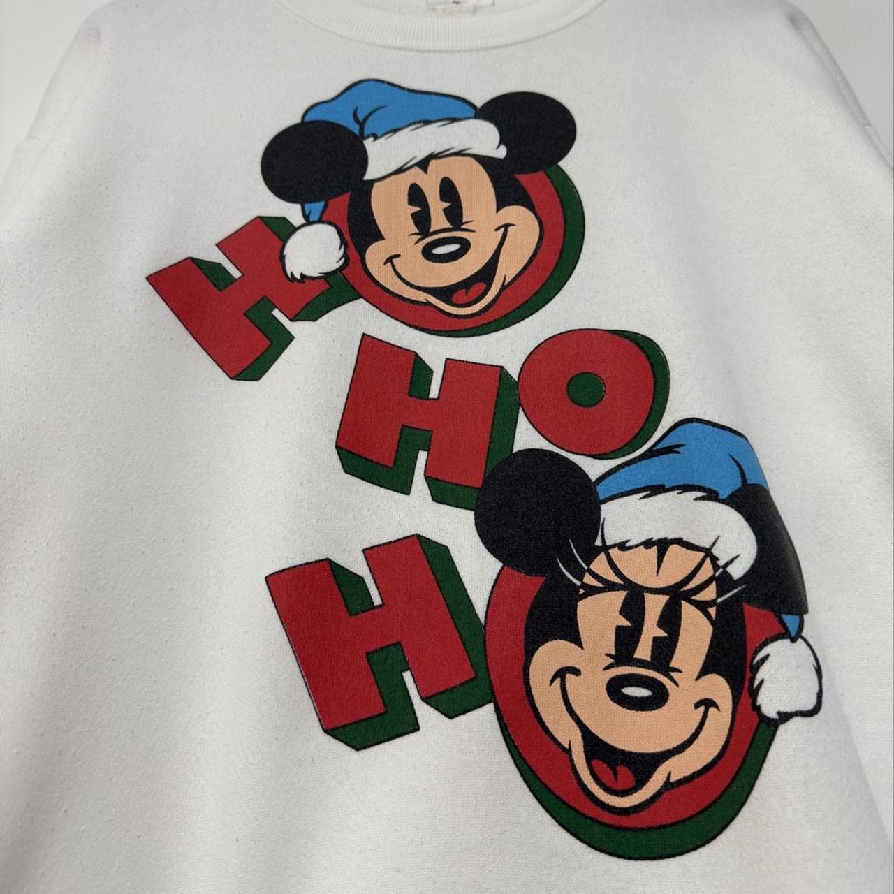Vintage Mickey & Minnie Ho Ho Ho Christmas 90s Sweatshirt (S)