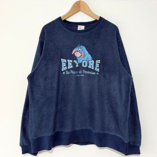 Vintage Eeyore Spell Out 00s Sweatshirt (L/XL)