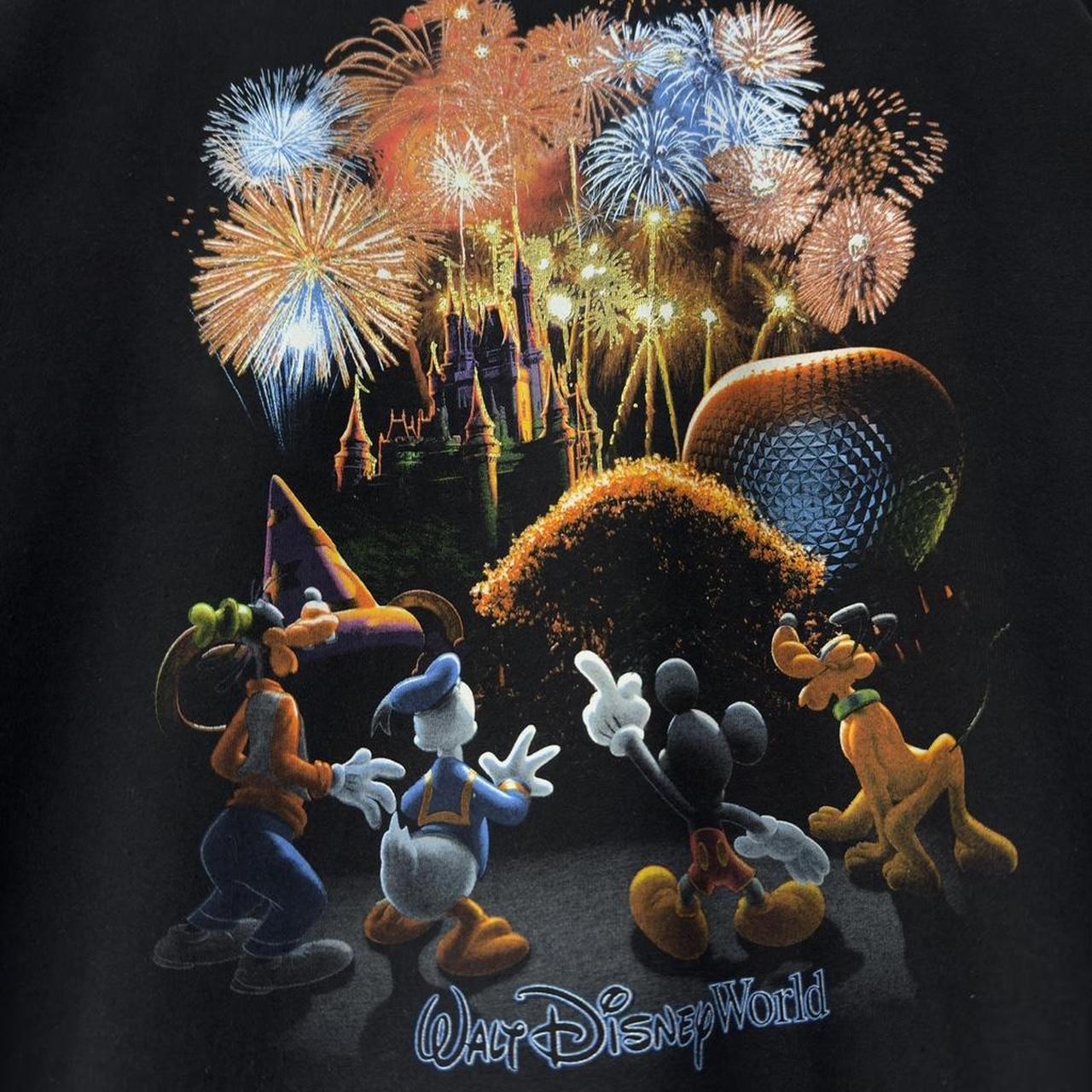 Vintage Walt Disney World Fireworks 00s T Shirt (XL)