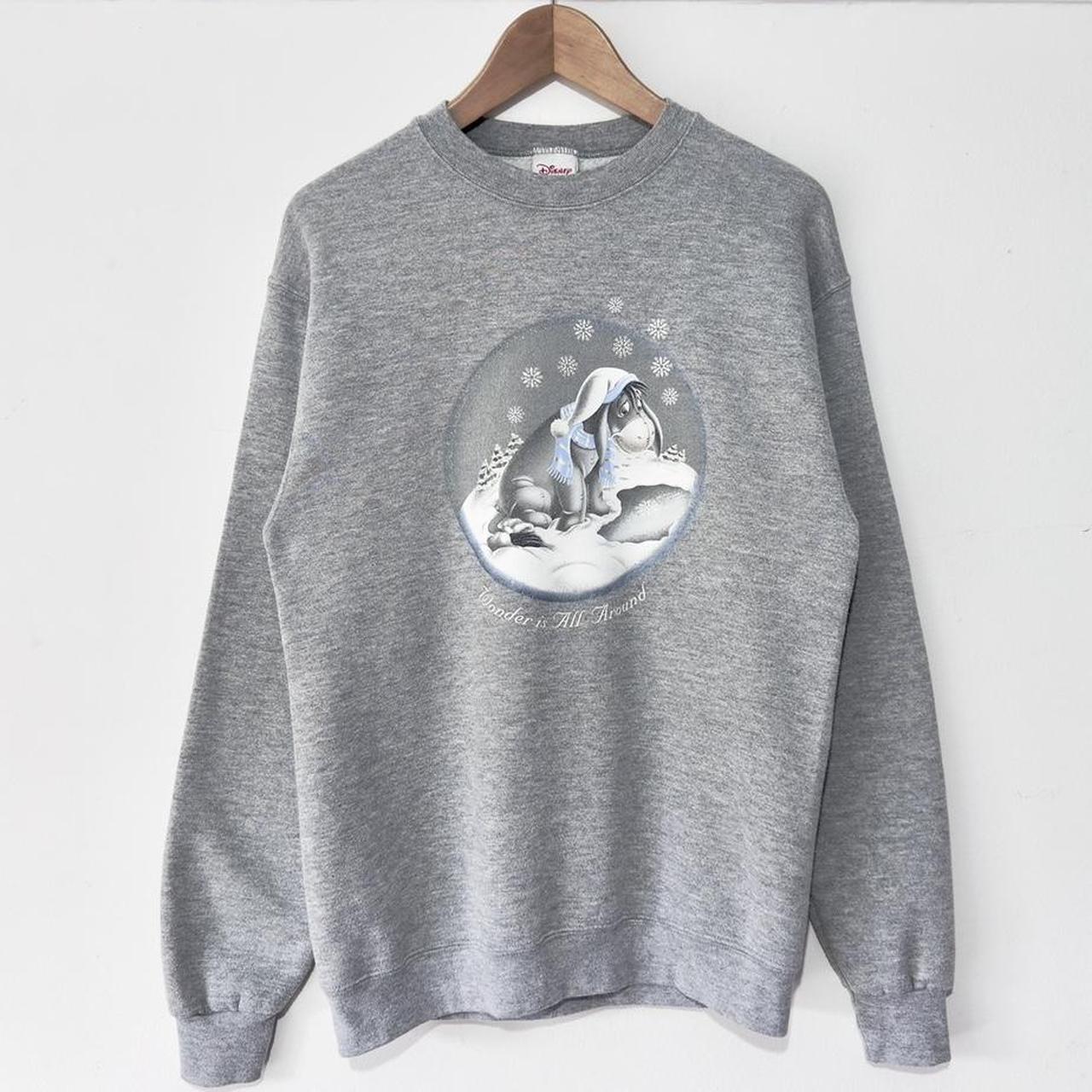 Vintage Eeyore Winter Snow 00s Sweatshirt (S)