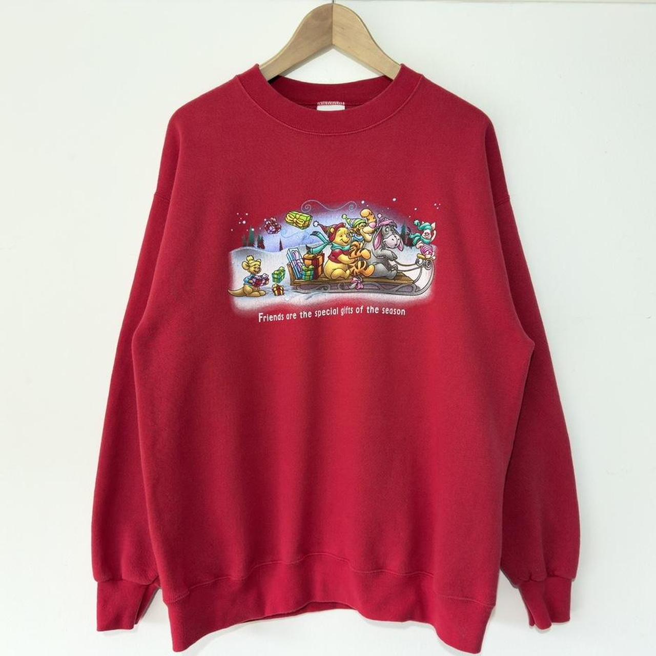 Vintage Pooh & Friends Special Gifts Christmas 00s Sweatshirt (L)