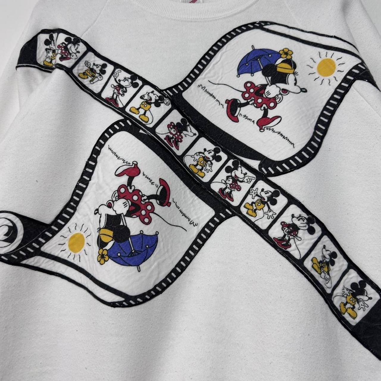 Vintage Minnie & Mickey Film Roll 90s Sweatshirt (M)