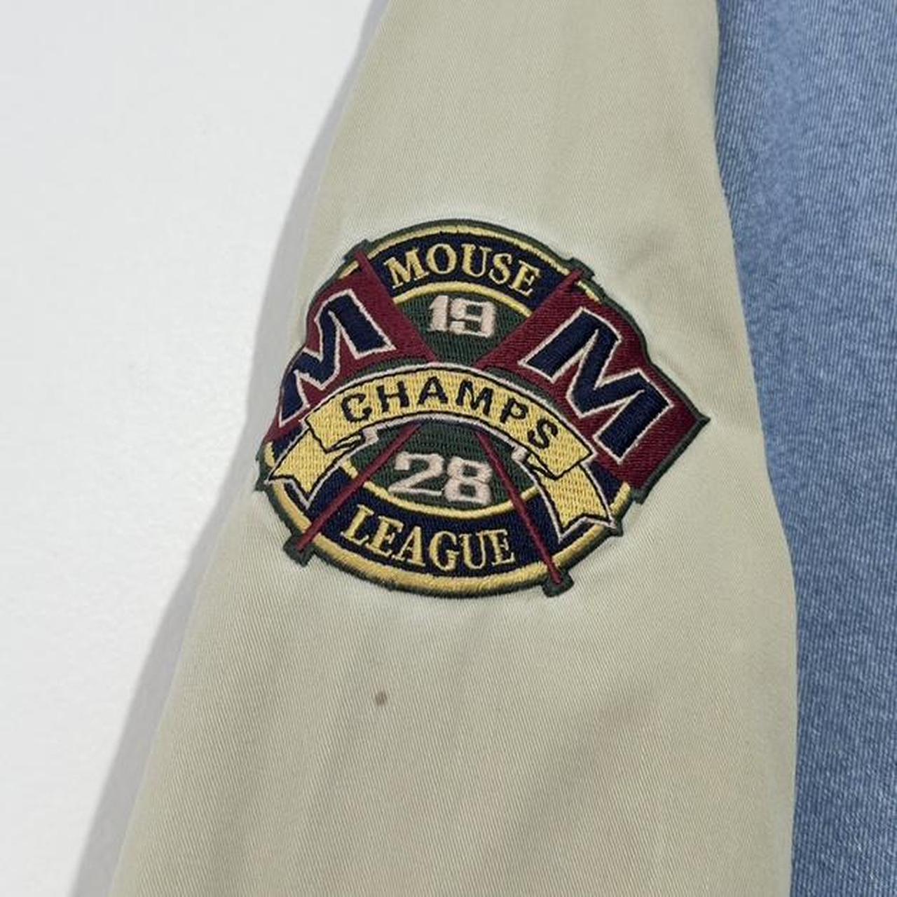 Vintage Mickey Mouse Denim Bomber 90s Jacket (S)