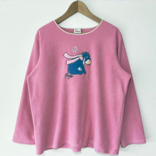 Vintage Wintery Eeryore 00s Sweatshirt (L)