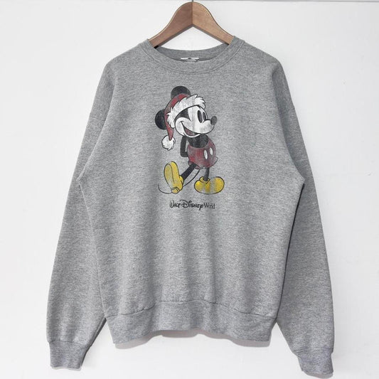 Walt Disney World Santa Mickey 00s Sweatshirt (M)