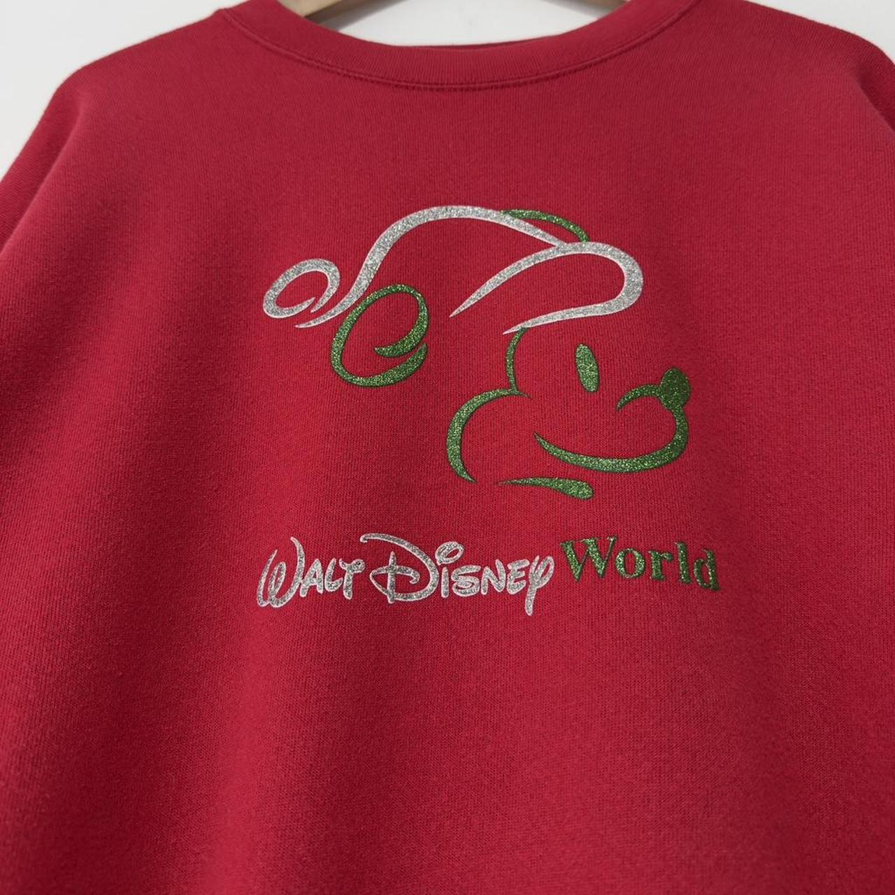 Vintage Walt Disney World Santa 00s Sweatshirt (L)