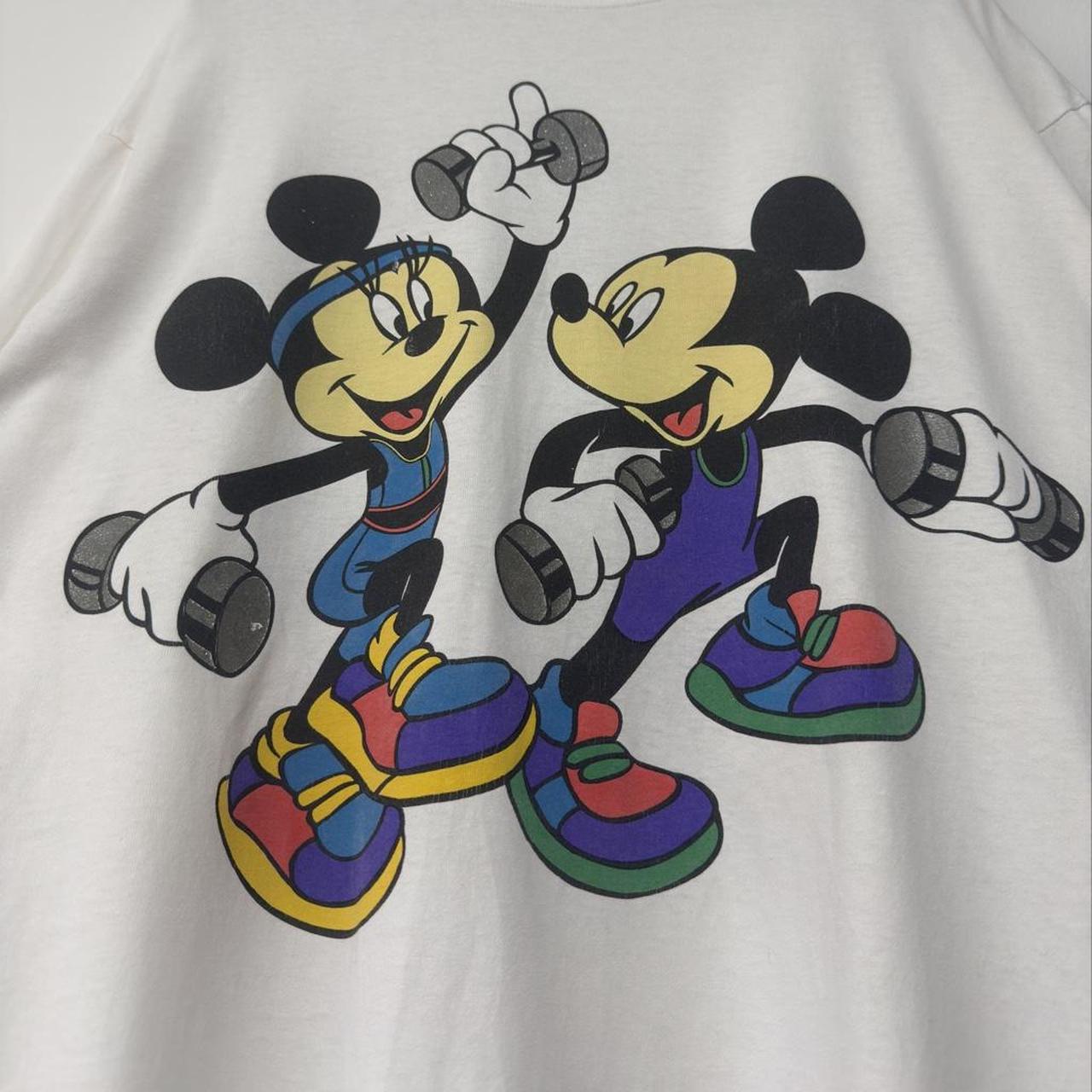 Vintage Mickey & Minnie Gym 90s T Shirt (XL)