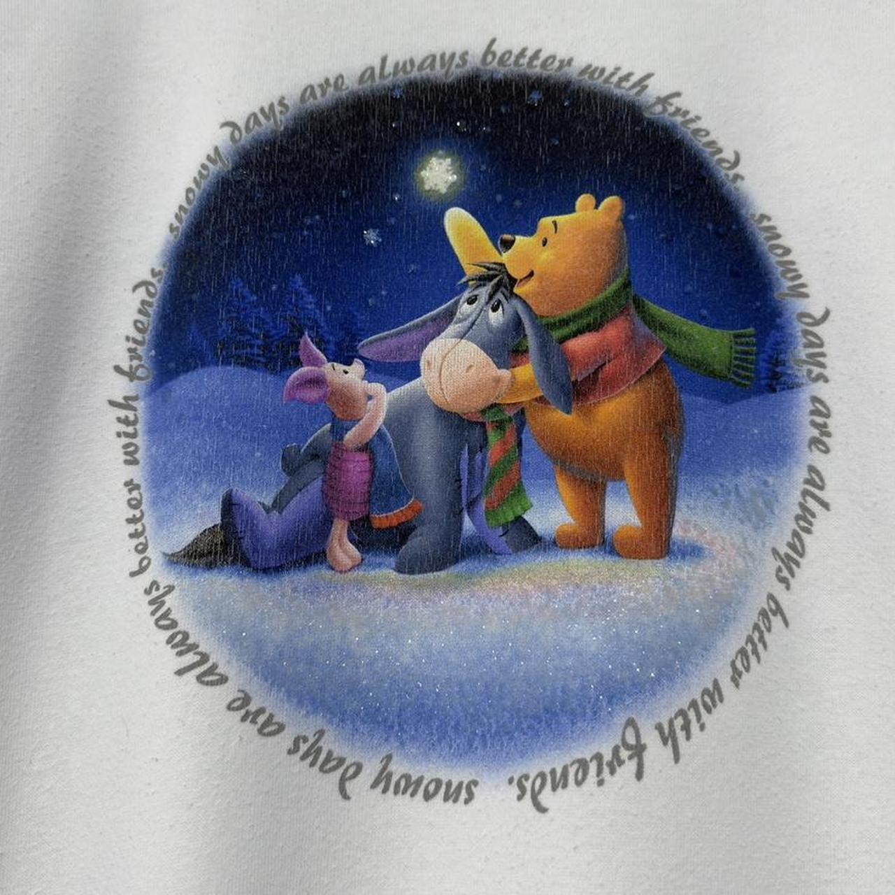 Vintage Pooh & Friends Snowy Days 00s Sweatshirt (L)