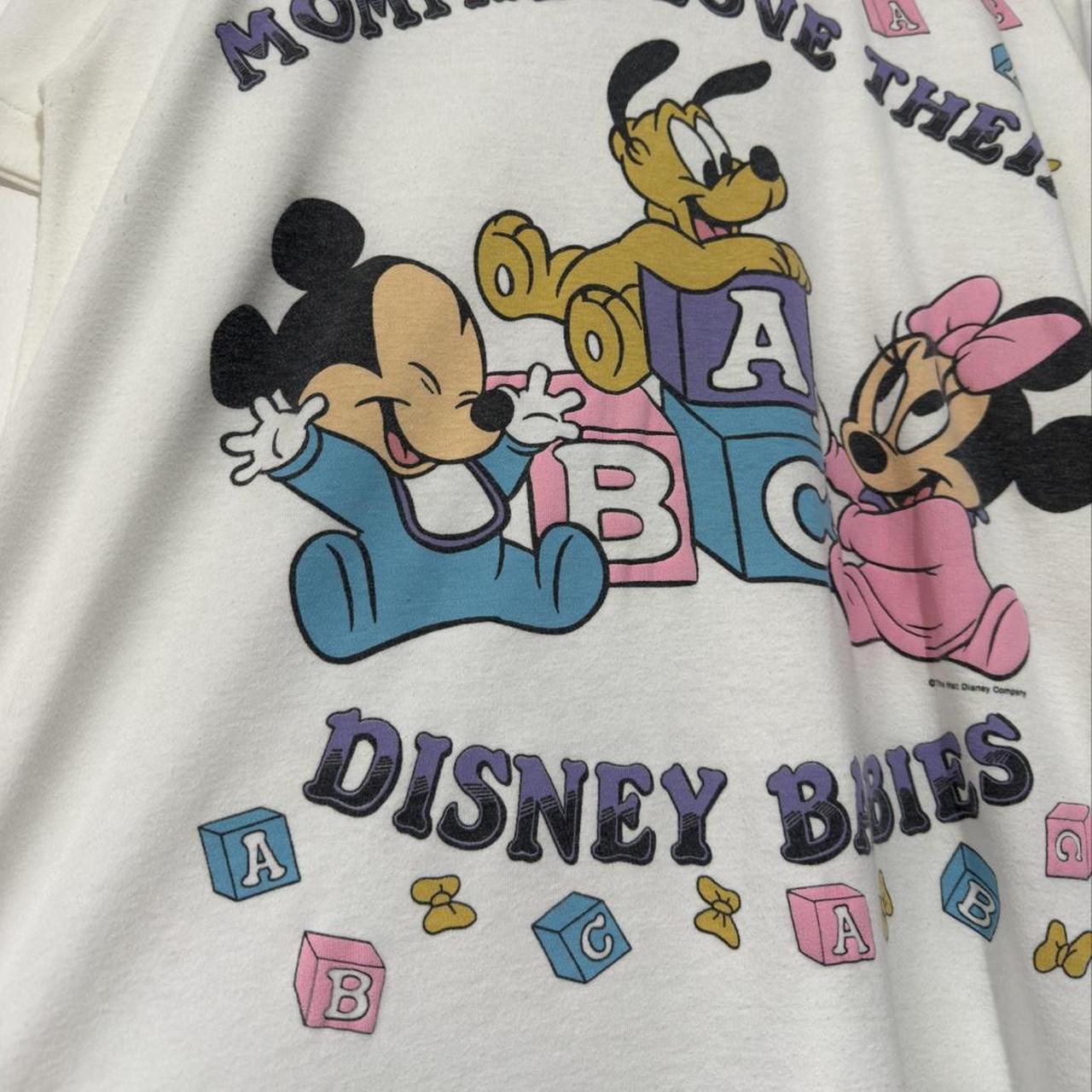 Vintage Mommies Love Their Disney Babies 90s T Shirt (XL)