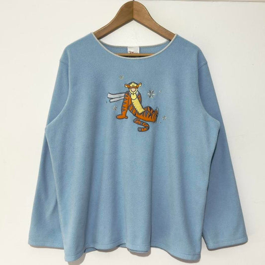 Vintage Tigger Ice Skating 00s Sweatshirt (L)