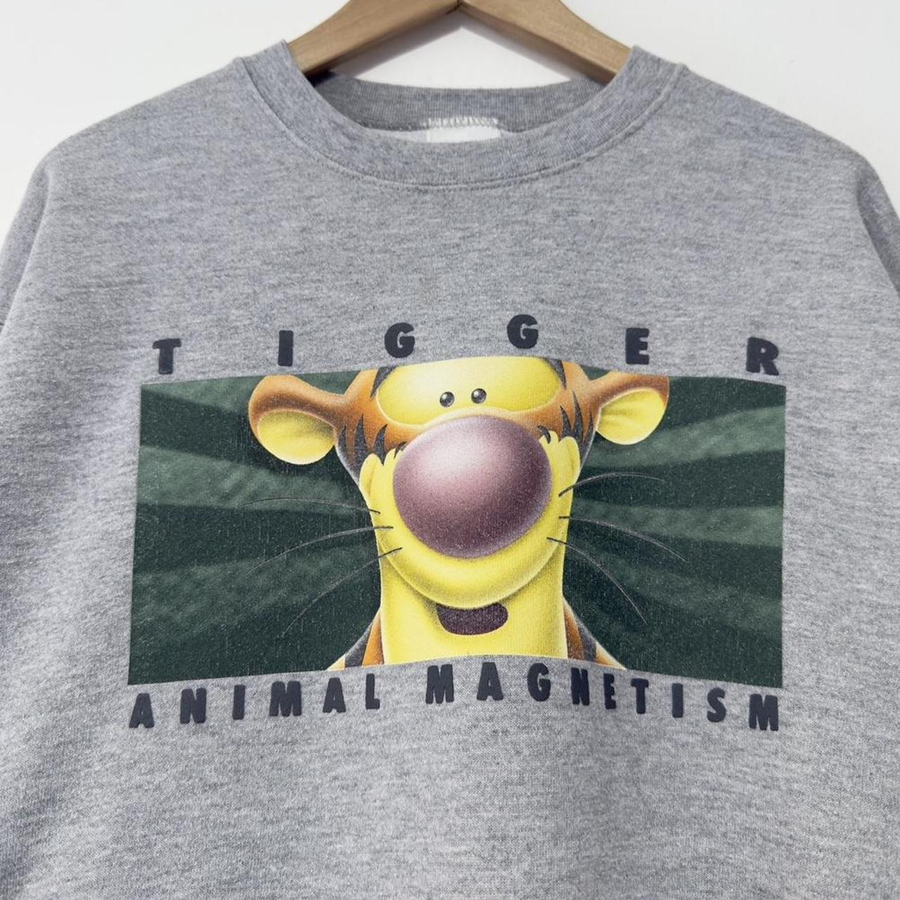 Vintage Disney Animal Magnetism Tigger 00s Sweatshirt (M)
