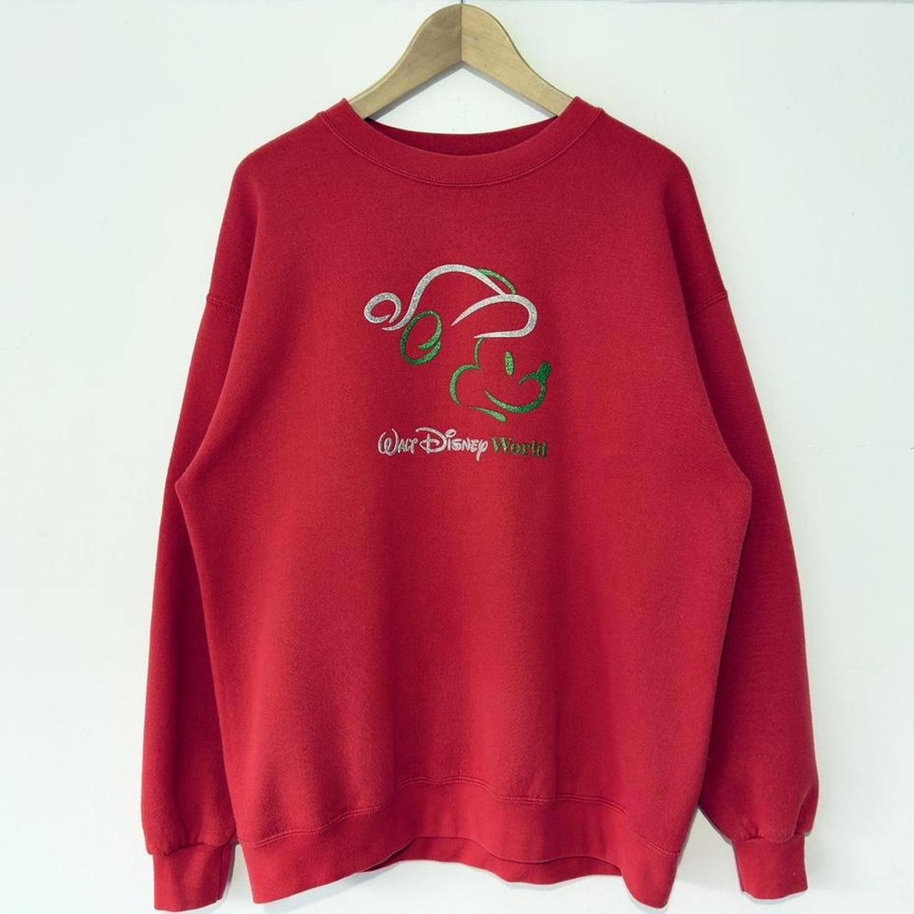 Vintage Walt Disney World Santa 00s Sweatshirt (L)