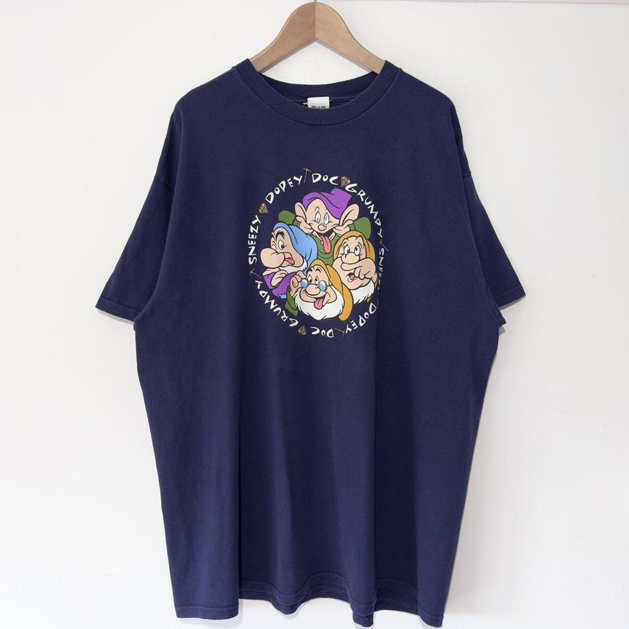 Vintage Seven Dwarfs Disney 90s T Shirt (XXL)