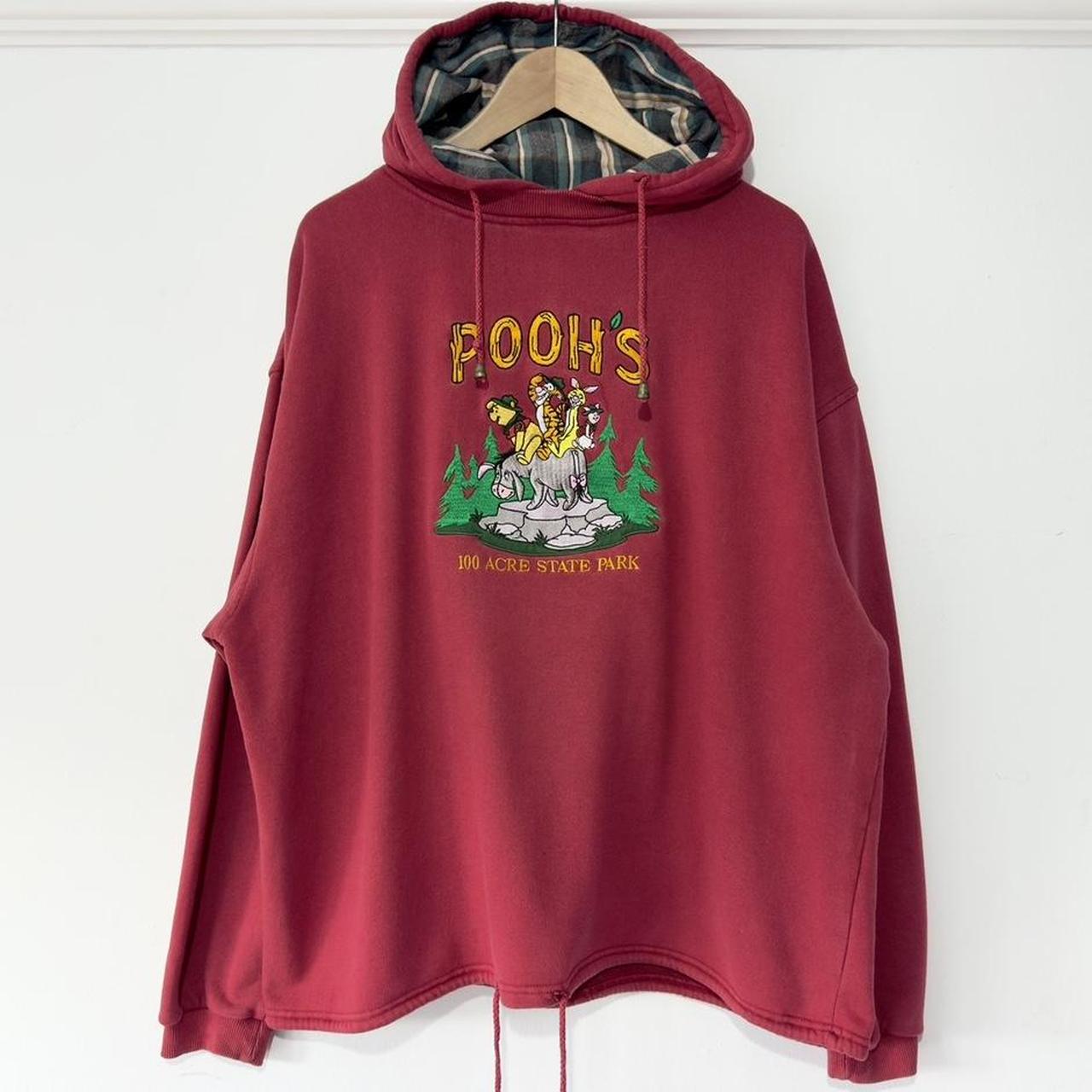 Vintage Pooh's 100 Acre State Park 90s Hoodie (Boxy XL)