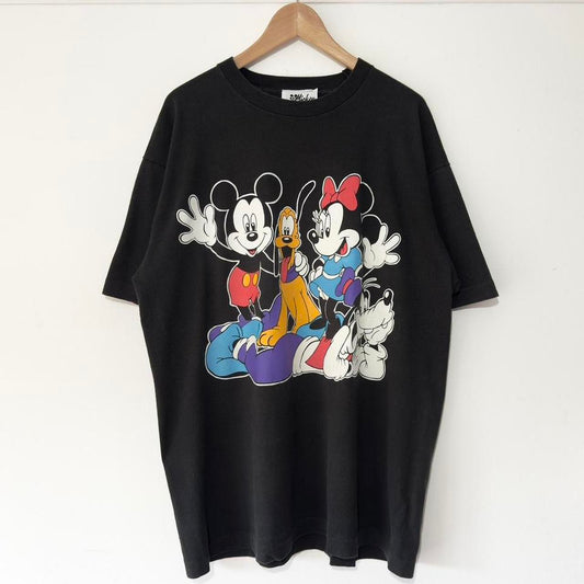 Vintage Mickey and Friends 90s T Shirt (XL)