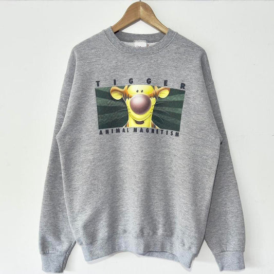 Vintage Disney Animal Magnetism Tigger 00s Sweatshirt (M)