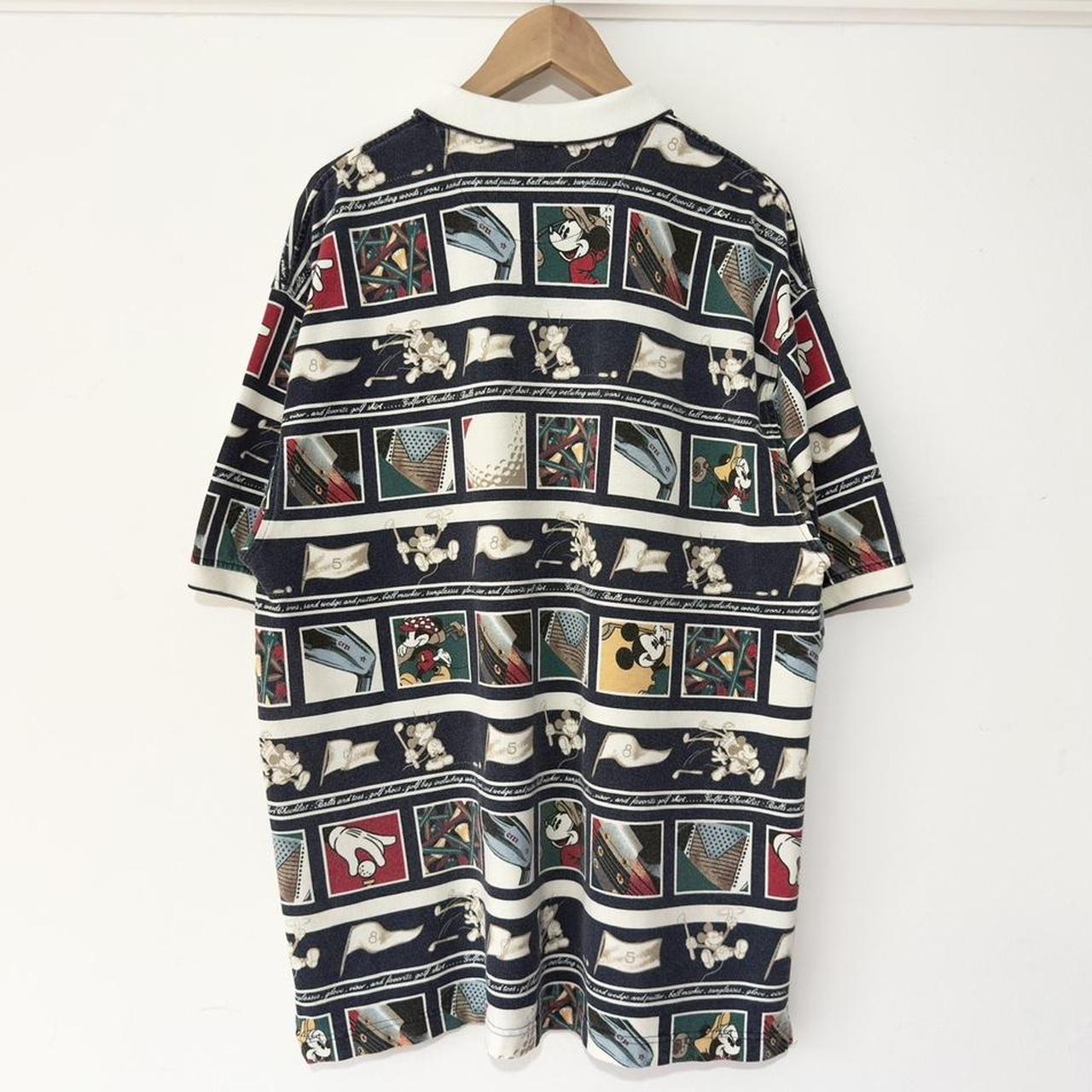 Vintage Mickey Golf Disney 90s Polo Shirt (XL)