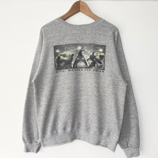 Vintage Pooh, Eeyore and Tigger 00s Sweatshirt (M)