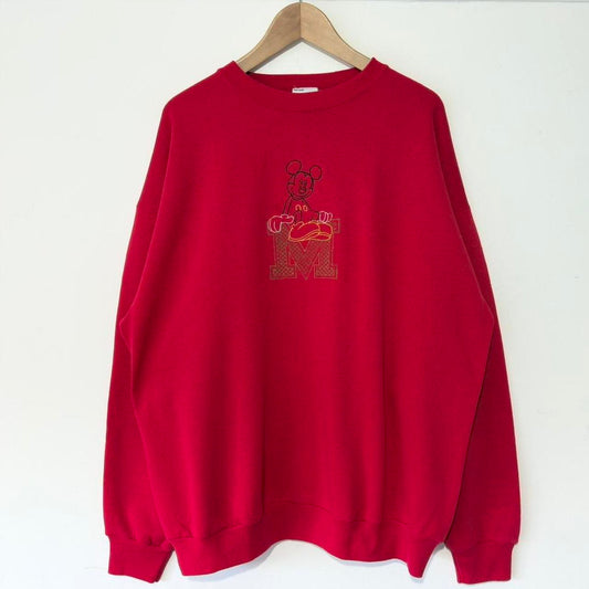 Vintage Mickey Mouse 90s Sweatshirt (XL)