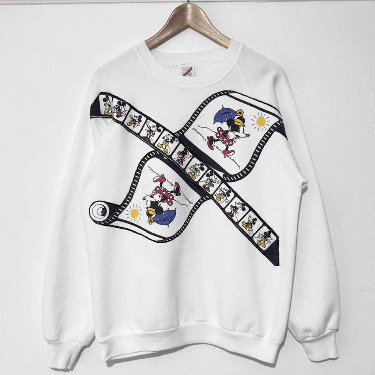 Vintage Minnie & Mickey Film Roll 90s Sweatshirt (M)