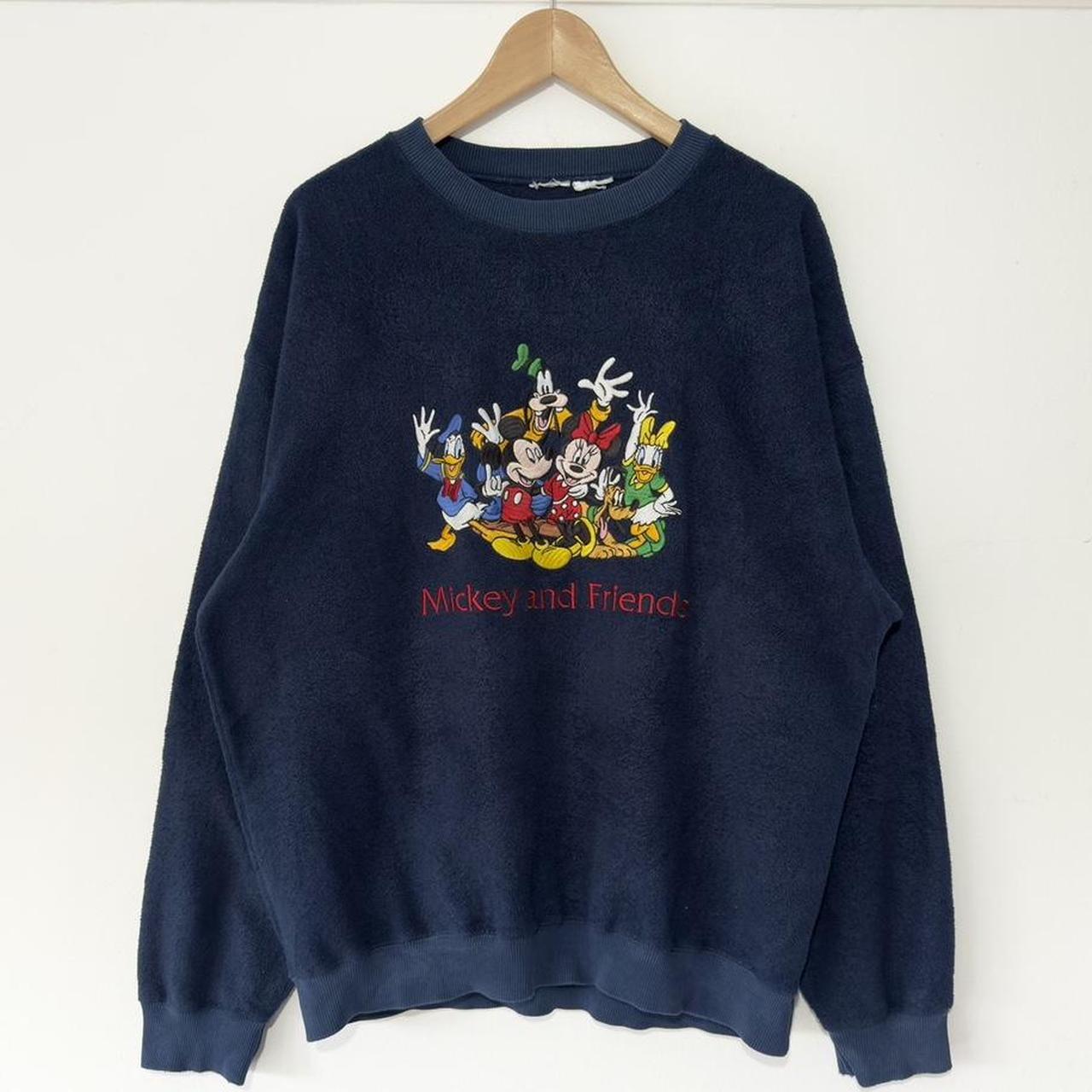 Vintage Mickey & Friends 90s Fleece Sweatshirt (L)