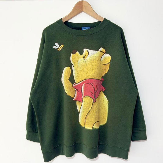 Vintage Winnie the Pooh & Bee 90s Sweatshirt (XL)