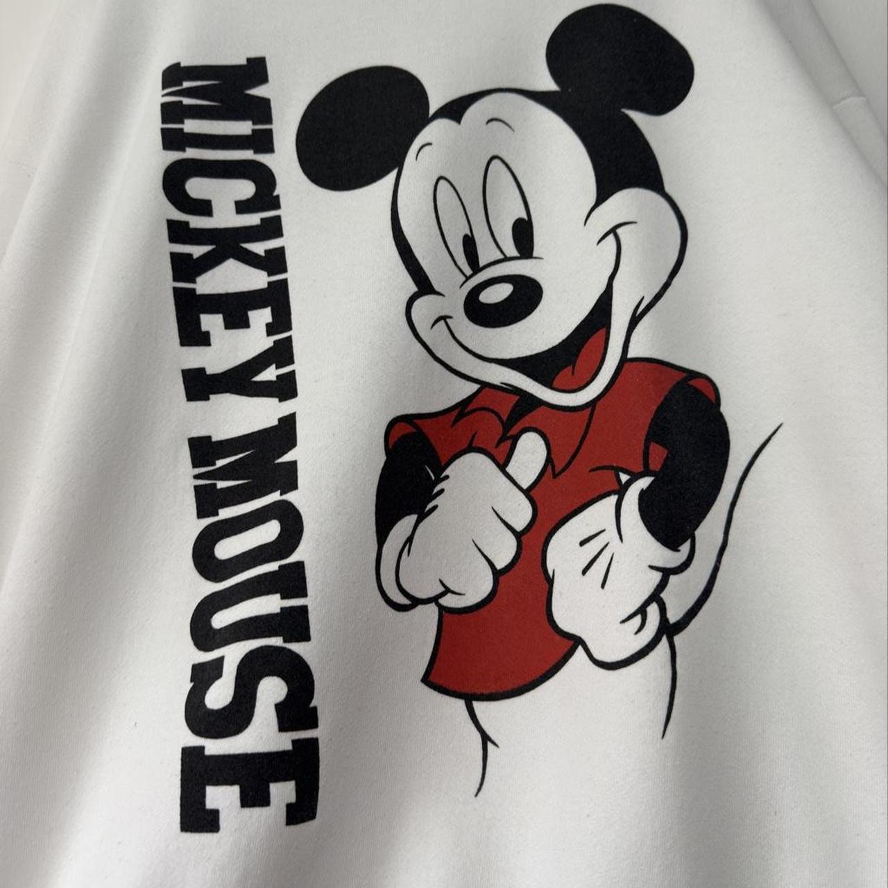Vintage Mickey Mouse Back & Front 80s Sweatshirt (L)
