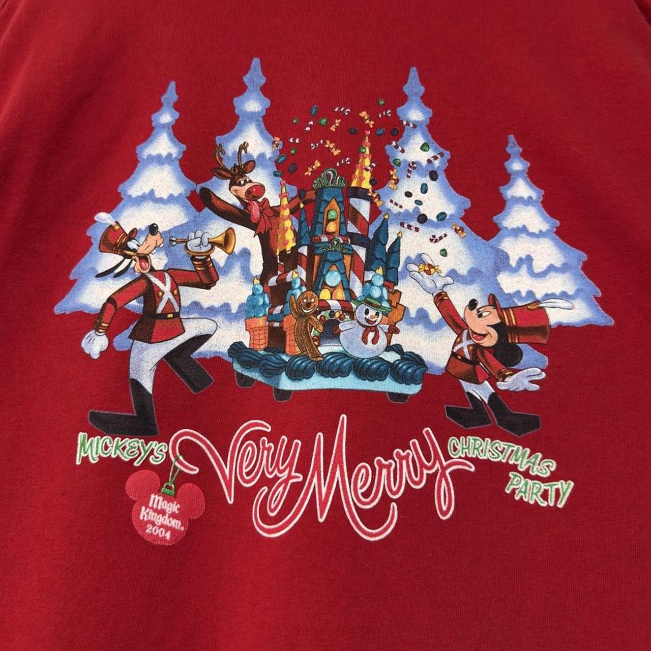 Vintage Mickey's Very Merry Christmas Party 2004 T Shirt (L)