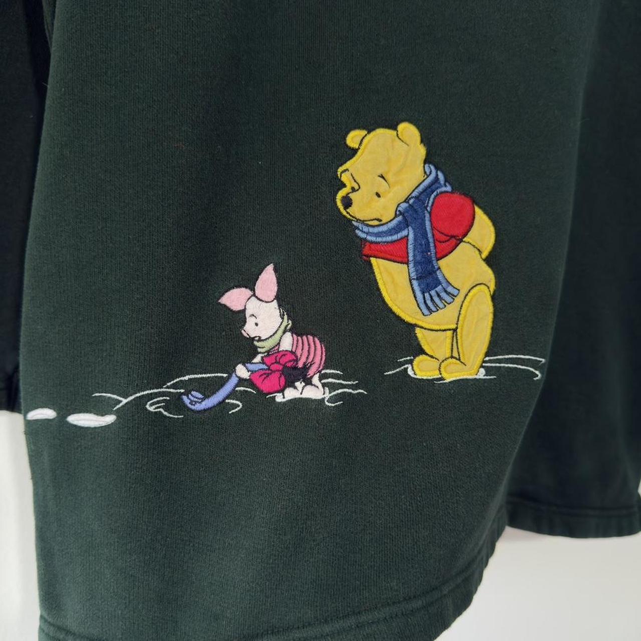 Vintage Pooh & Friends Snowy Footsteps 00s Sweatshirt (L)