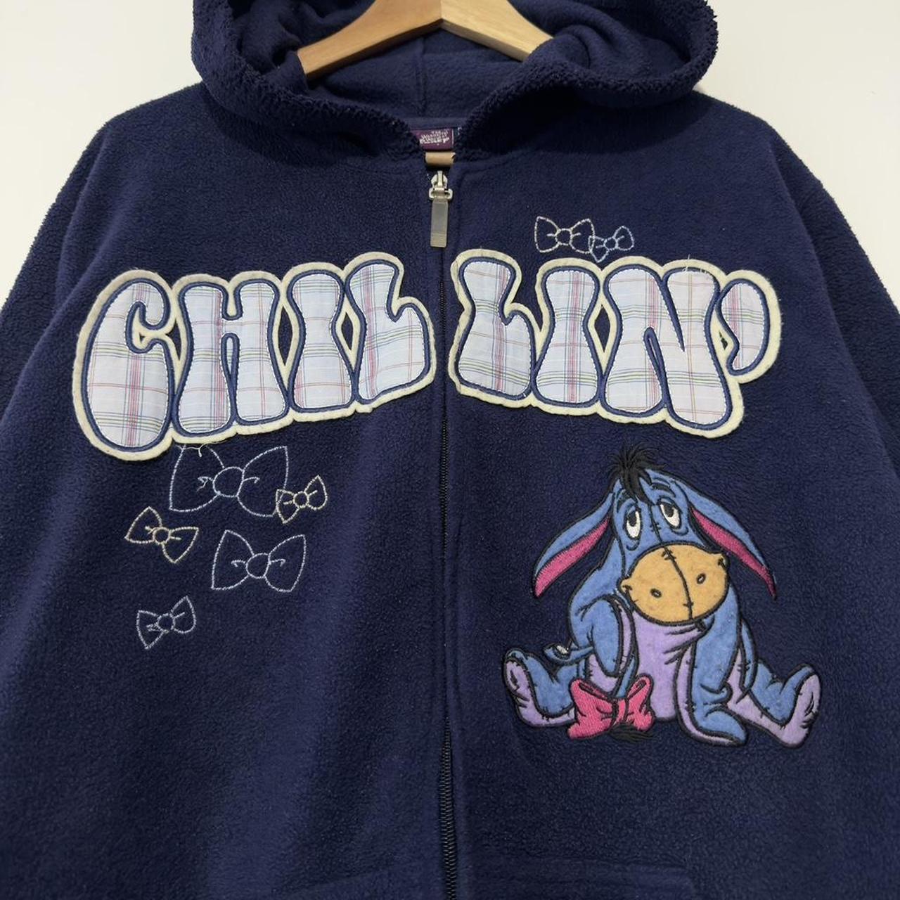 Disney Eeyore Chillin' Fleece 00s Hoodie (XL)