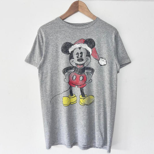 Disney Santa Mickey T Shirt (M)
