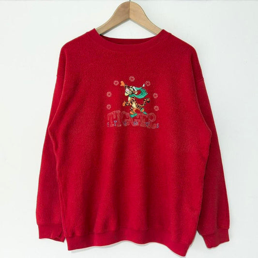 Vintage Tigger Ice Skating 00s Sweatshirt (M)