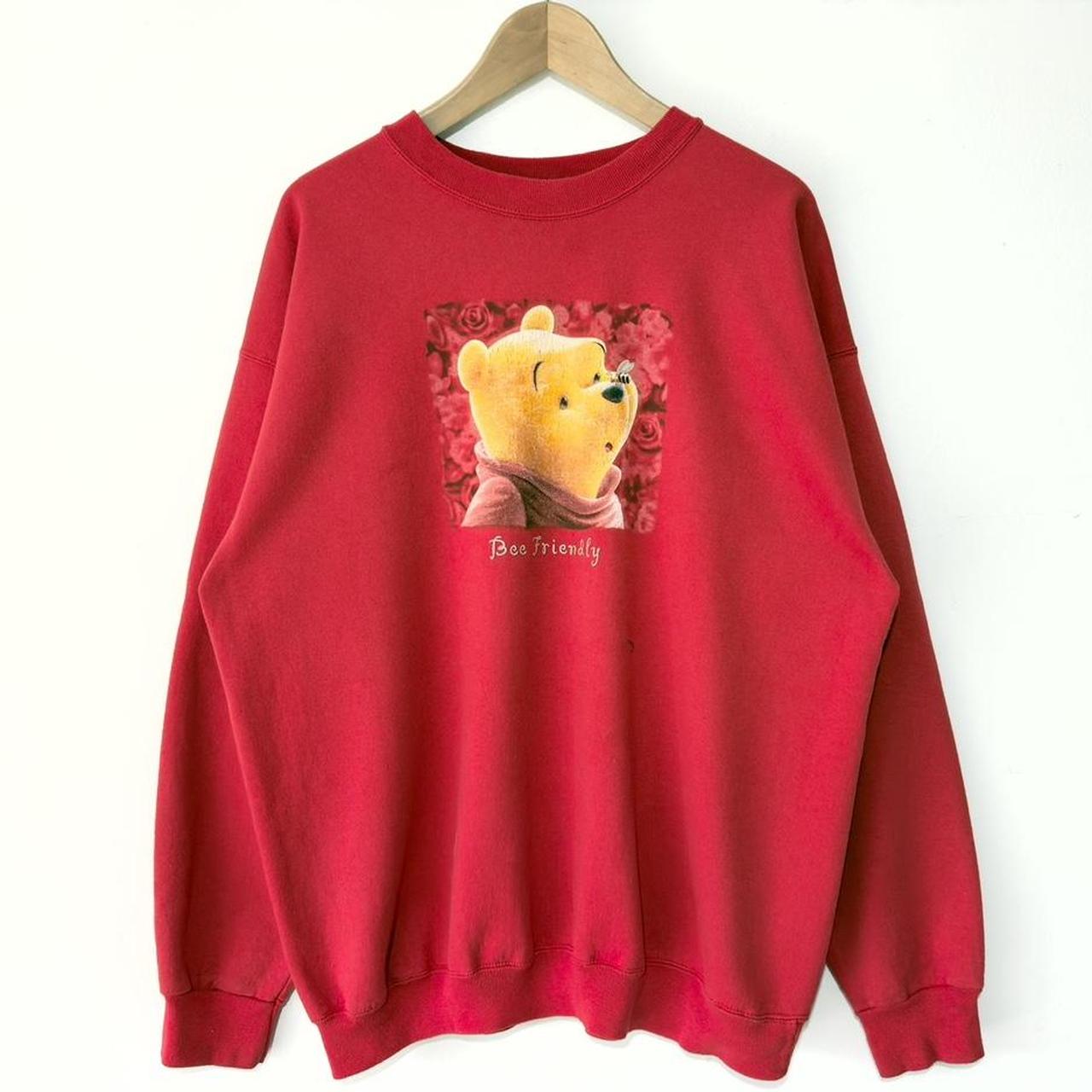 Vintage Pooh Bee Friendly 00s Sweatshirt (L/XL)