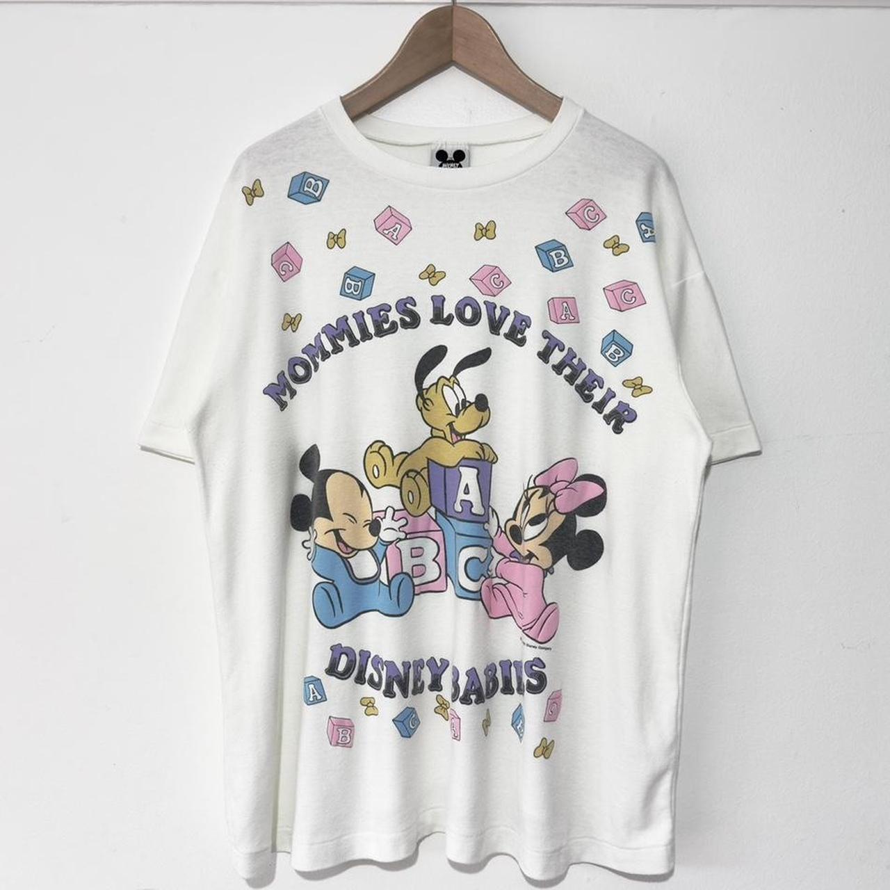 Vintage Mommies Love Their Disney Babies 90s T Shirt (XL)
