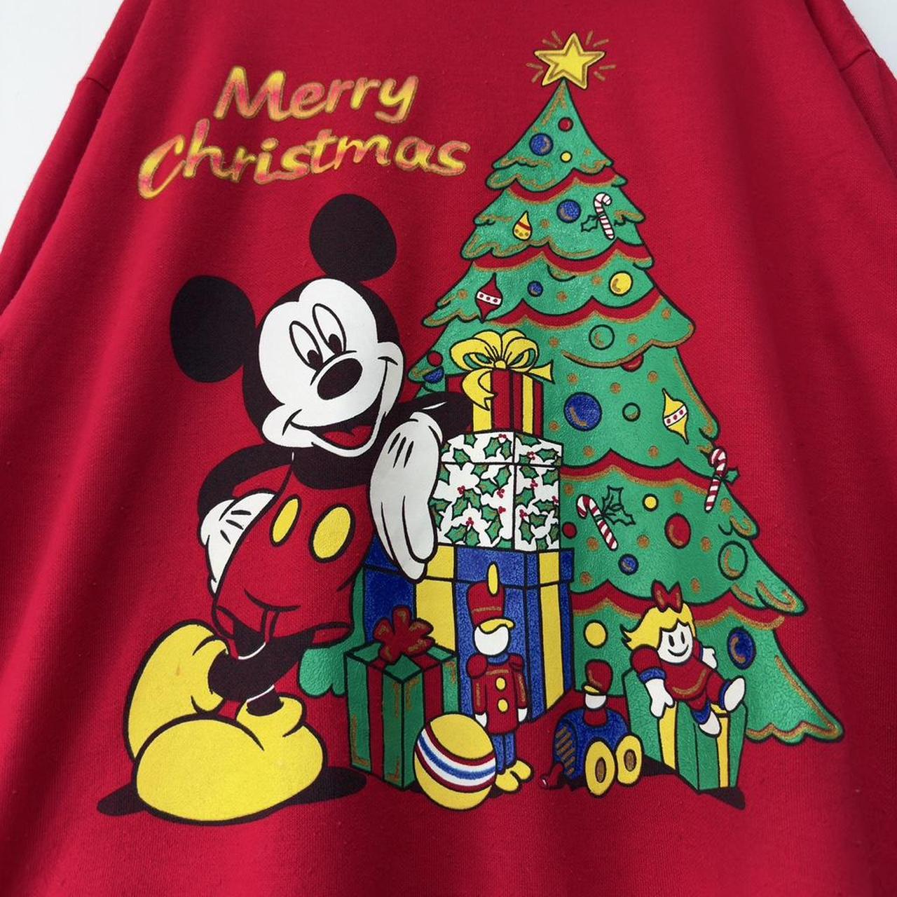 Vintage Mickey Merry Christmas 90s Sweatshirt (XL/XXL)