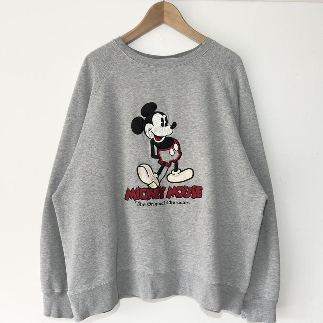 Vintage Mickey Mouse Embroidered 00s Sweatshirt (XL/XXL)