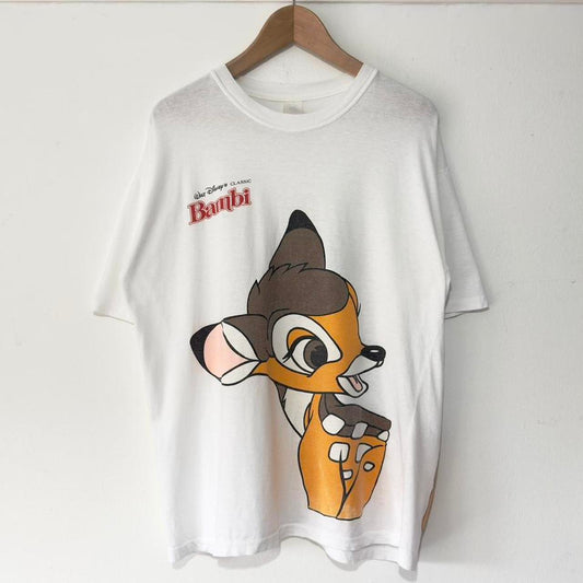Vintage Bambi Disney Classics 90s T Shirt (L)