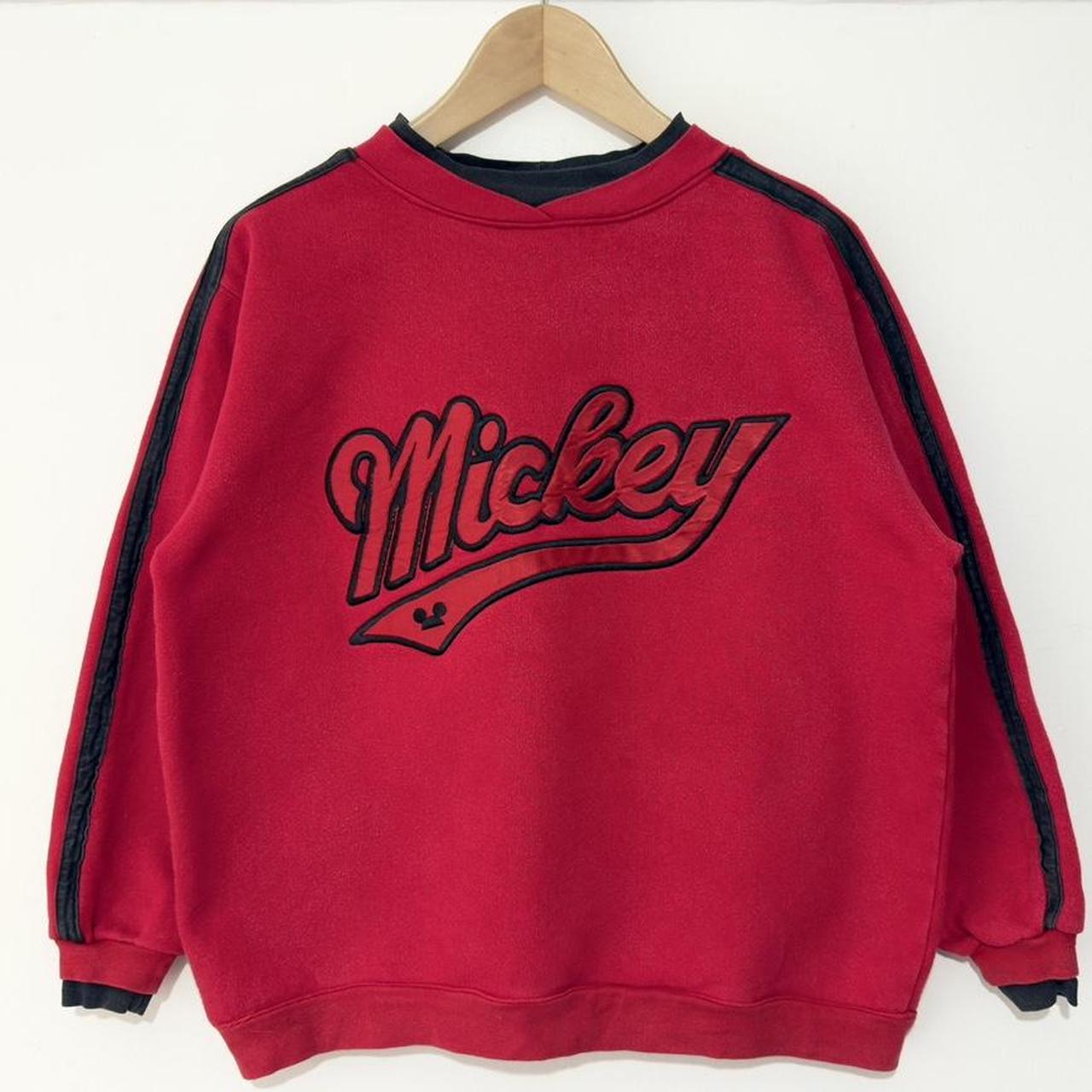 Vintage Mickey Spell Out 90s Sweatshirt (Boxy S)