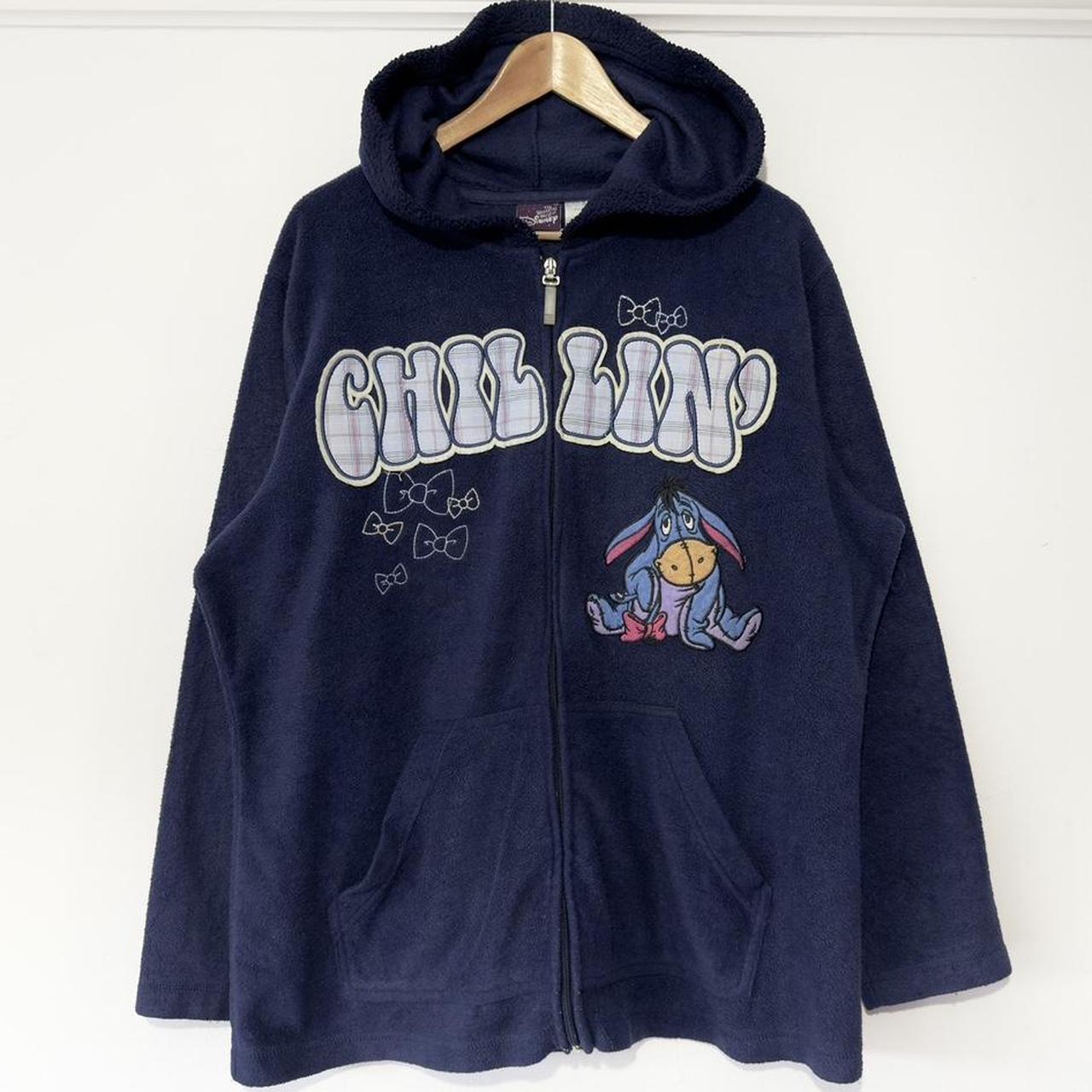 Disney Eeyore Chillin' Fleece 00s Hoodie (XL)
