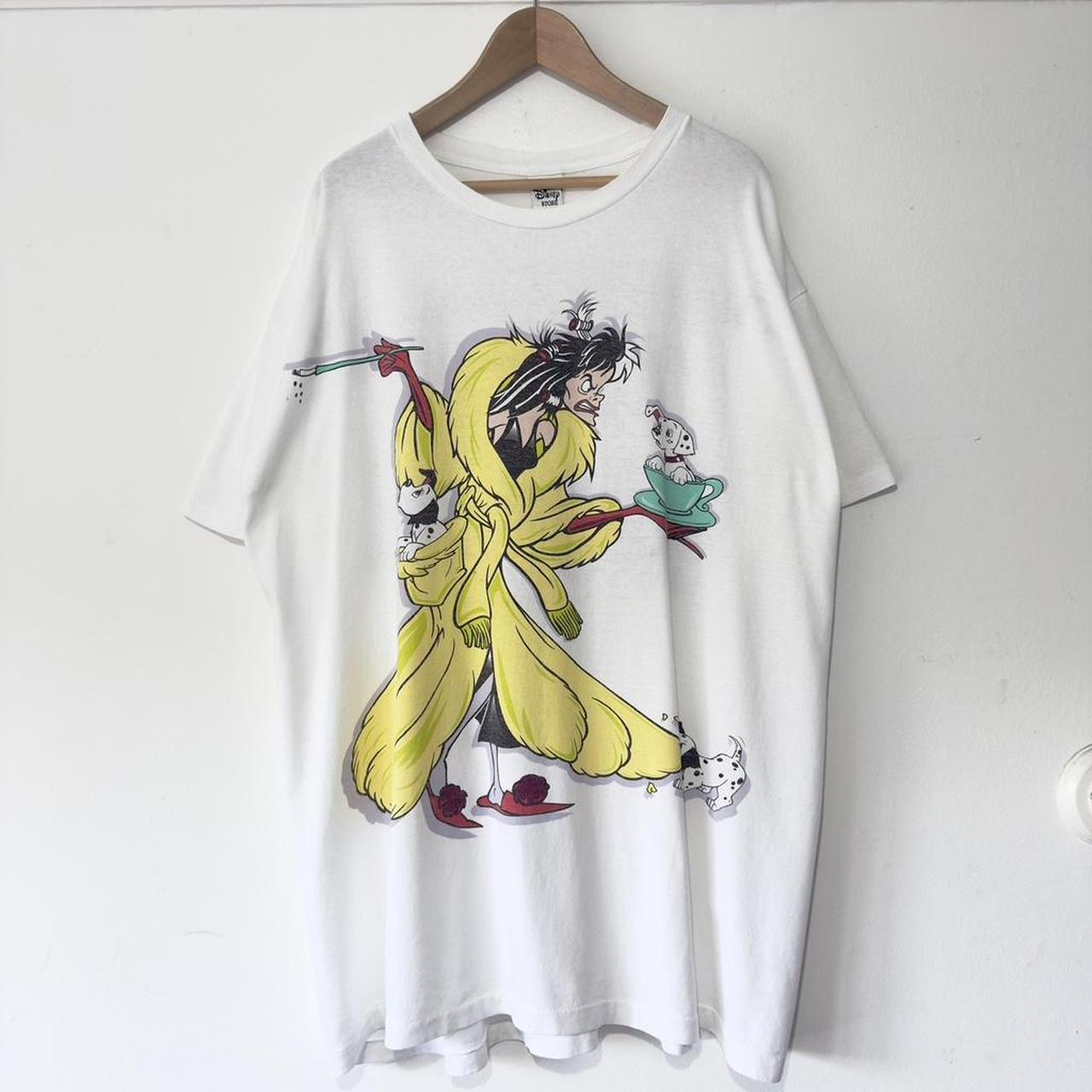 Vintage Cruella De Vil Disney Store 90s T Shirt (XXL/XXXL)