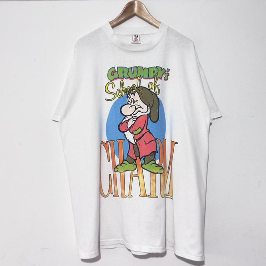 Vintage Grumpy's School of Charm 90s T Shirt (XXL)