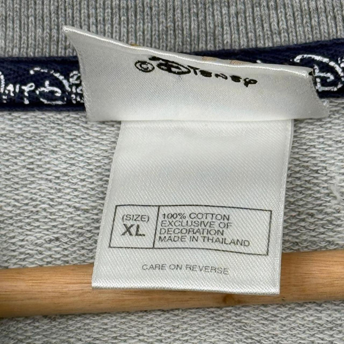 Vintage 00s Mickey Mouse Grey Pocket Polo Shirt (XL)