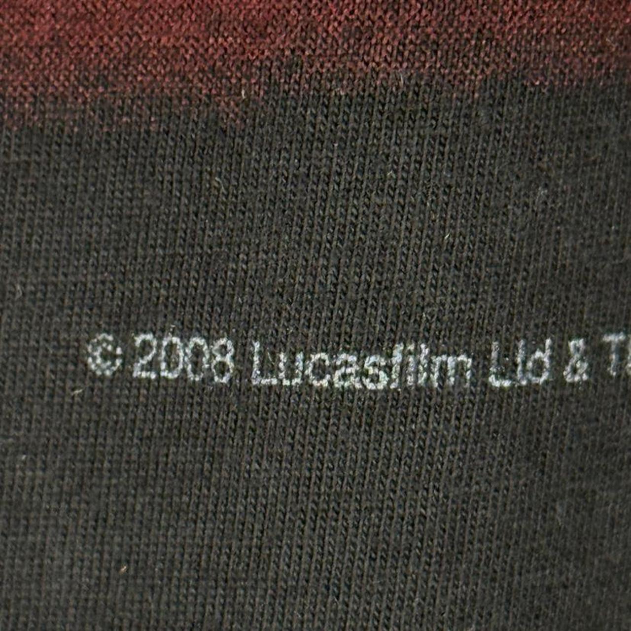 Walt Disney World Donald & Goofy Darth Maul Darth Vader 2008 Black T Shirt (M)