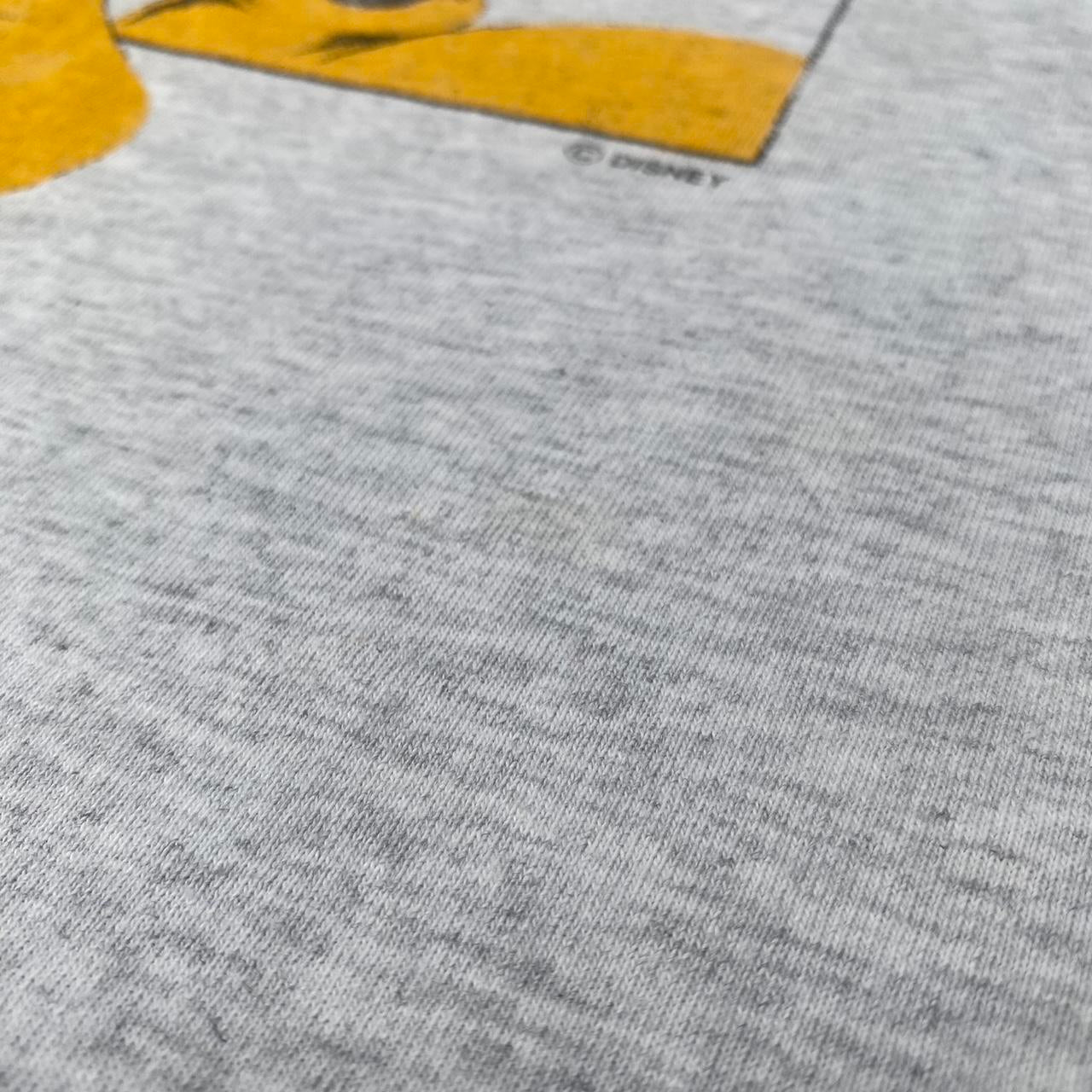 Vintage Mickey Mouse Grey 90s T Shirt (M)