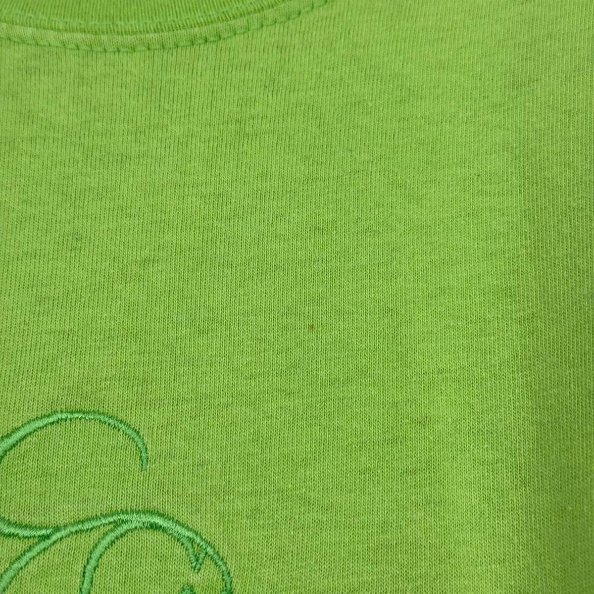 Vintage 00s Walt Disney World Embroidered Green T Shirt (L)