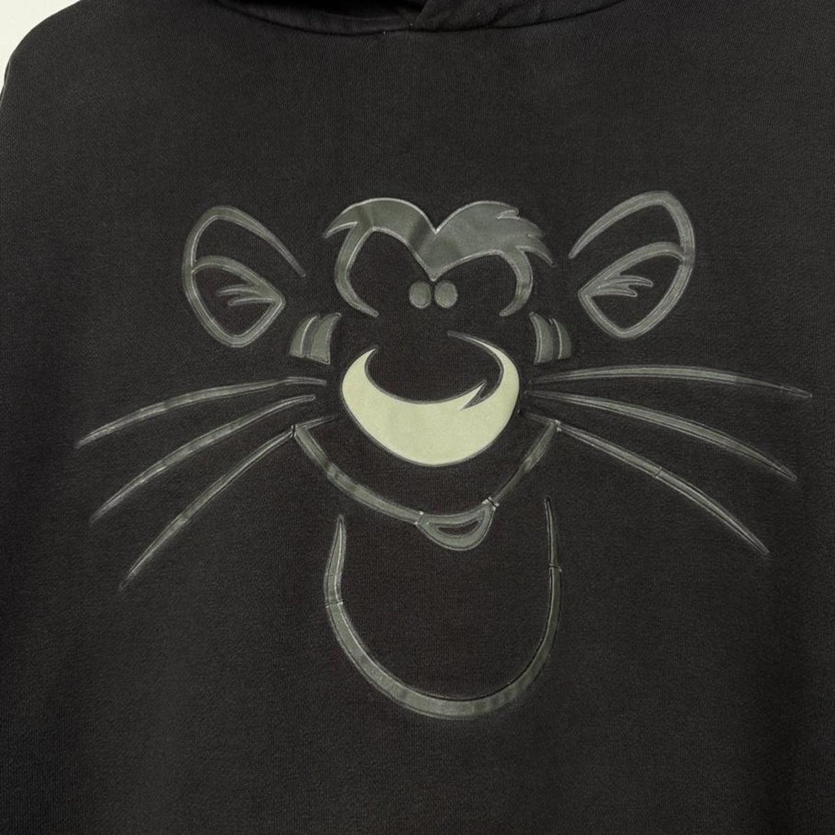 Tigger Disneyland 2000s Black Hoodie (XL)