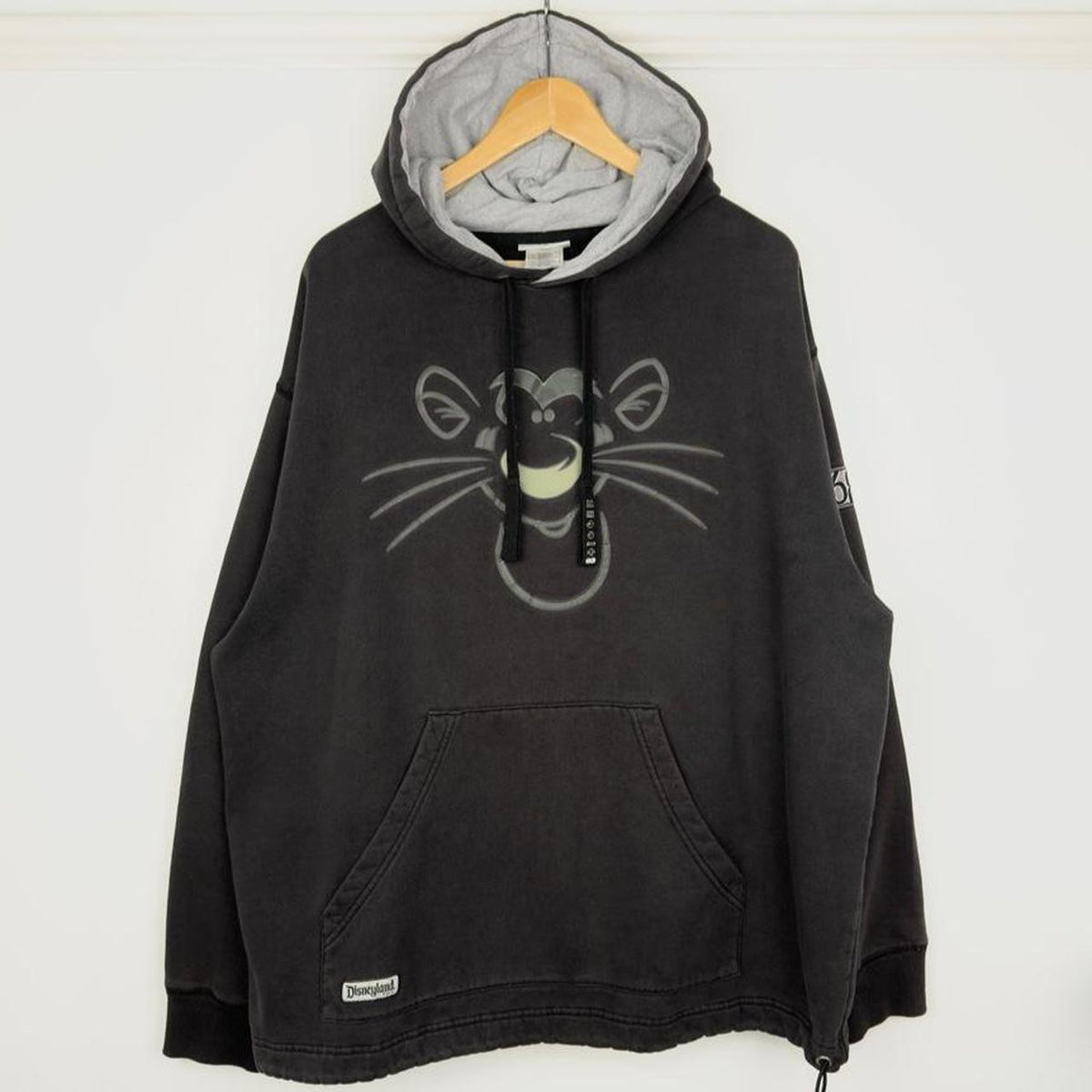 Tigger Disneyland 2000s Black Hoodie (XL)